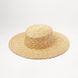 Шляпа женская летняя канотье с широкими полями 10см