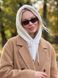 Женский капор Sheepskin из экомеха и воротником молочный, Молочный, One Size