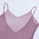 Женская пляжная туника-кольчуга с люрексом фиолетовая, В наличии, One Size