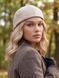 Жіночий кепі, кепка хуліганка Hector Cashmere кашемірова бежева, One Size