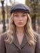 Женский кепи, кепка хулиганка Hector Cashmere кашемировая серая, One Size
