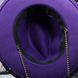 Капелюх жіночий Федора Calabria з металевим декором і ланцюжком фіолетова, Немає в наявності, Фіолетовий, One Size