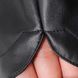Женские шорты Icon с карманами из экокожи черные