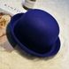 Шляпа Котелок синяя (электрик) фото