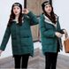 Женский удлиненный зимний пуховик, куртка Daily зеленый, M