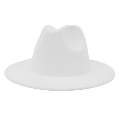 Шляпа унисекс Федора с устойчивыми полями терракотовая (кирпичный) фото
