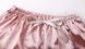 Жіноча атласна піжама Ajour: топ та шорти рожева