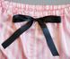 Женская атласная пижама Princess: топ и шорты розовая