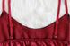 Женская атласная пижама 3в1: топ атласный, топ ажурный и шорты бордовая